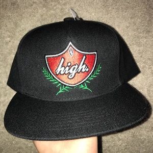 Ofwgtka black hat with embroidered design